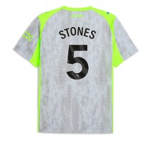 Manchester City John Stones #5 Koszulka Trzecia 2025-26 Krótki Rękaw